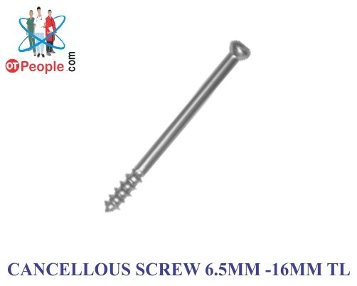 Cancellous Screw 6.5mm -16mm Tl