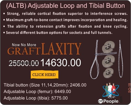 Adjustable Loop With Tibial Button